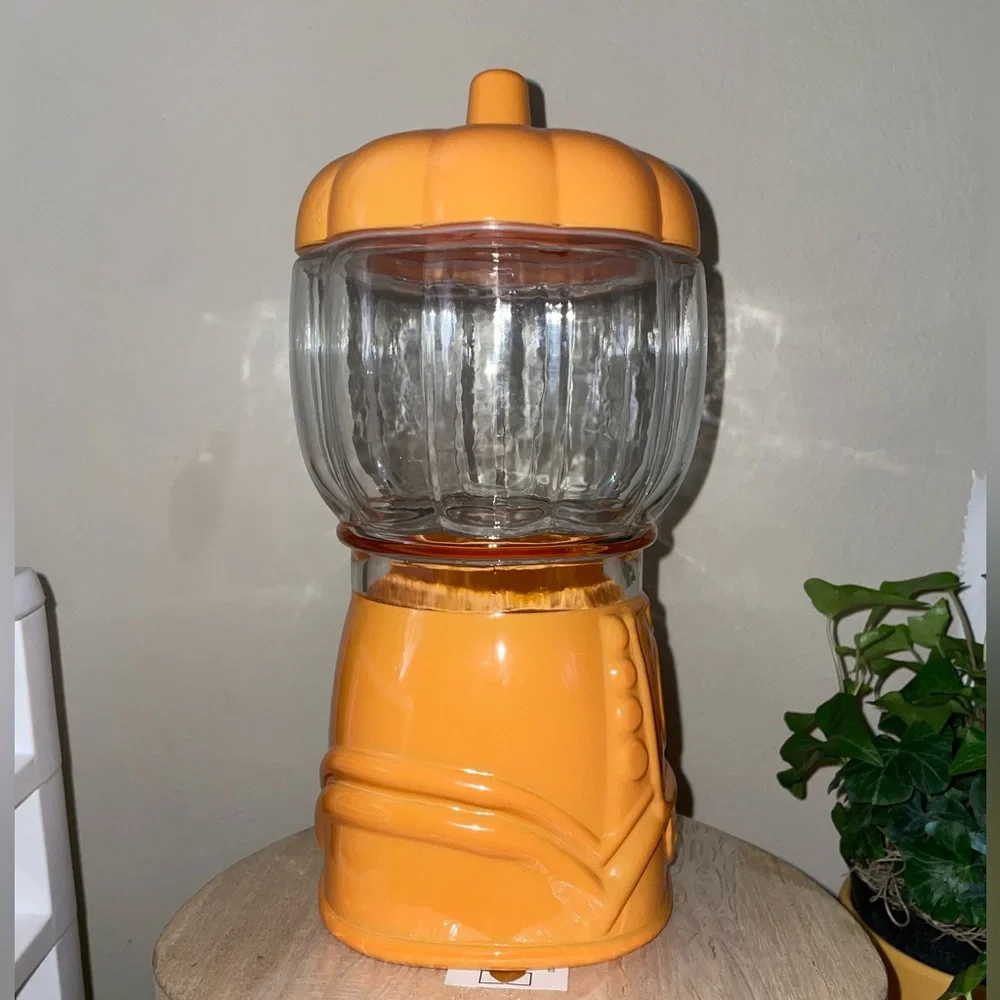 Target Pumpkin Gumball Machine with Eyeballs.